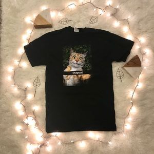 'Snapcat' T-Shirt! 100% Cotton!
